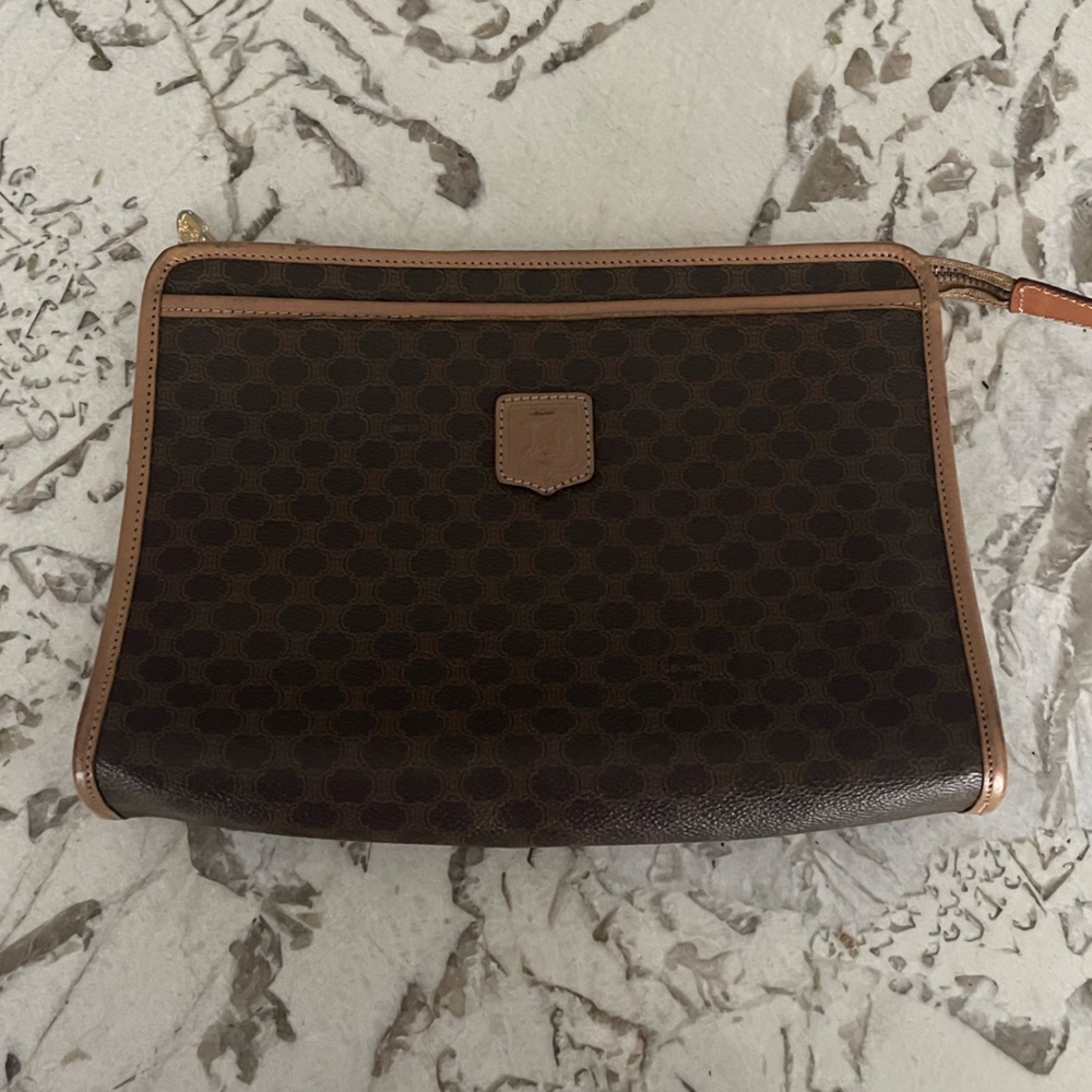 Celine Monogram Pouch GUC - Picture 3 of 11